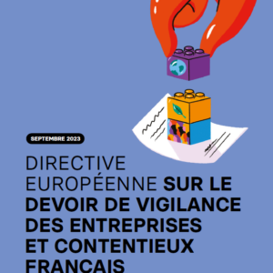 Directive Europ Enne Sur Le Devoir De Vigilance Et Contentieux Fran Ais